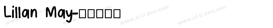 Lillan May字体转换